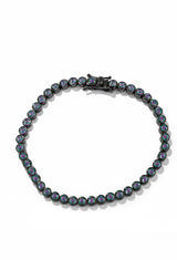 Mystic Topaz Bezel Tennis Bracelet