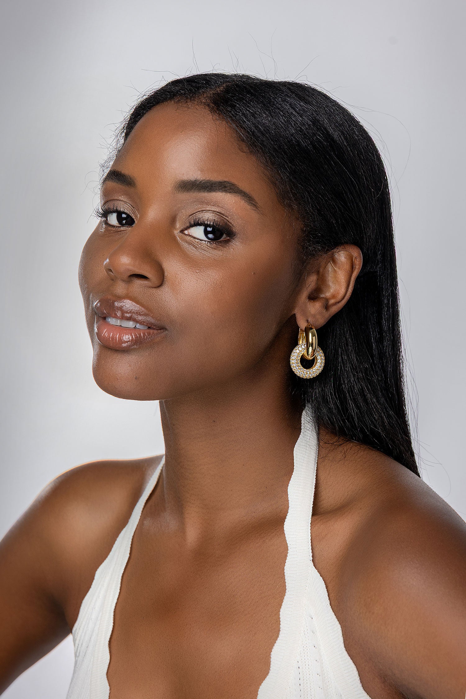 Coupe Hoops Earrings