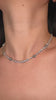 Aquamarine Star Tennis Necklace